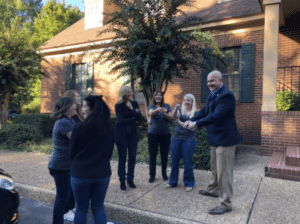 Ribbon cutting at joosse family orthodontics! 4 Ribbon cutting ceremony