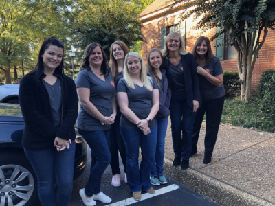 Ribbon cutting at joosse family orthodontics! 3 The jfo team