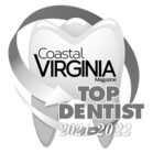 Coastal Virginia Top Dentist 2021 through 2022