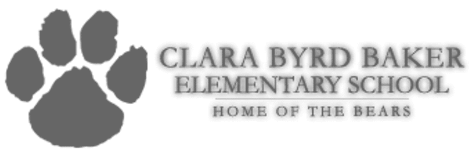 Clara-byrd-baker-elementary-school-dark-gray Clara byrd baker elementary school logo
