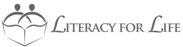 Lfl logo-dark-gray Literacy for life logo