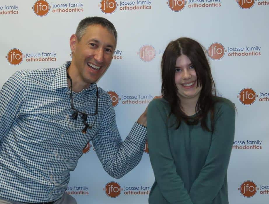 C. S. Patient celebration orthodontic results smile transformation-2 New smile transformation celebration patient smile dr. Joosse