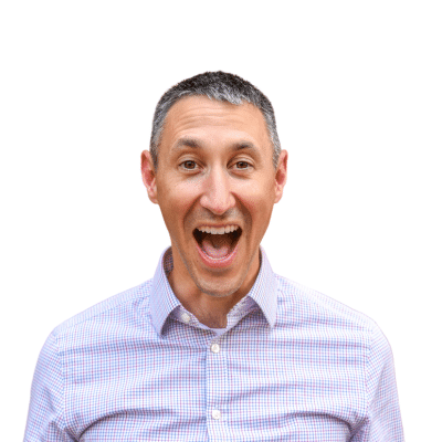 What sets joosse family orthodontics apart 10 Dr. Joosse posing and smiling really wide for the camera